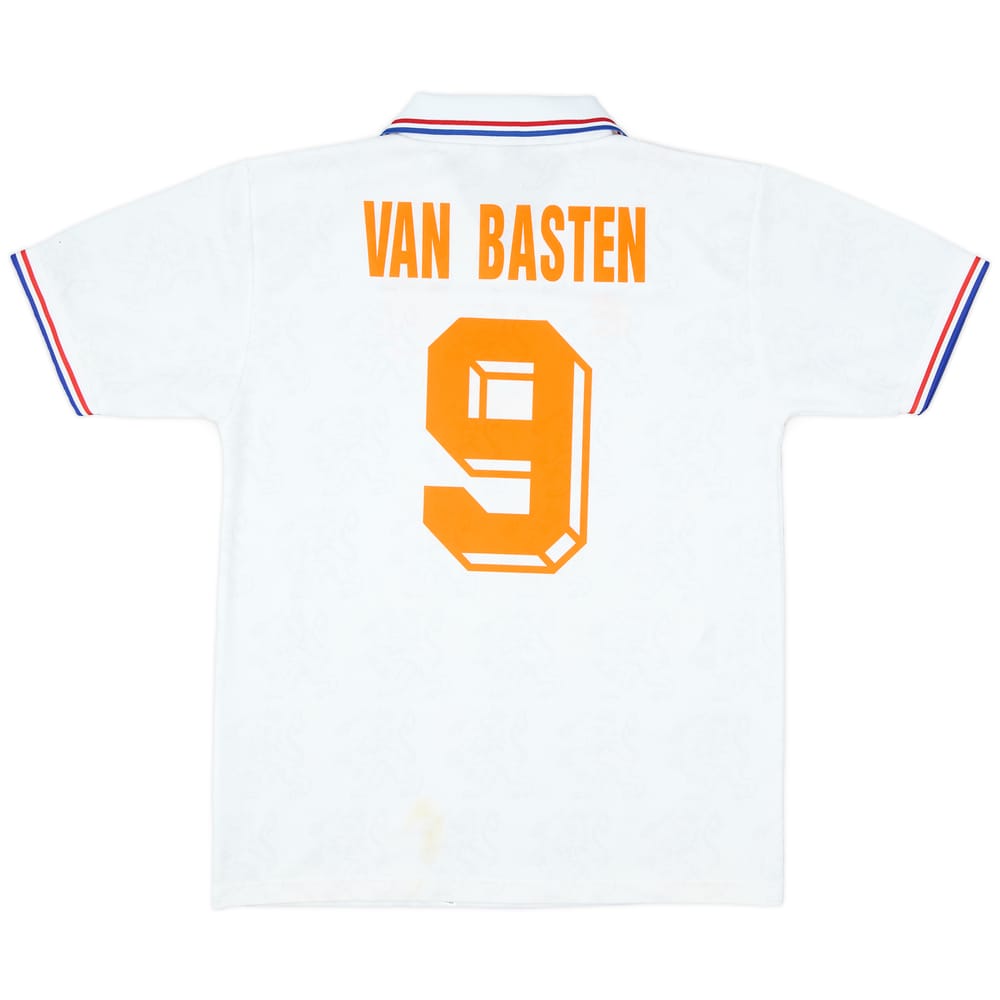 1992-94 Netherlands Away Shirt Van Basten #9 - 9/10 - (XL)