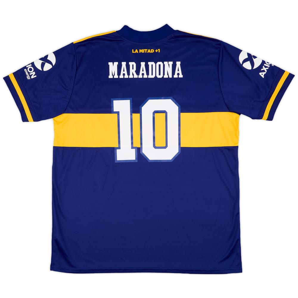 2020-21 Boca Juniors Home Shirt Maradona #10 - 9/10 - (XXL)