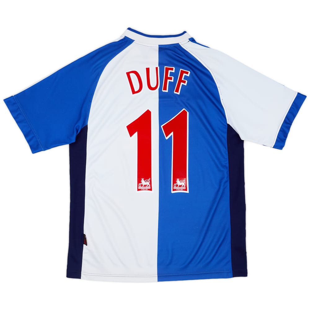 2000-02 Blackburn Home Shirt Duff #11 - 6/10 - (M)