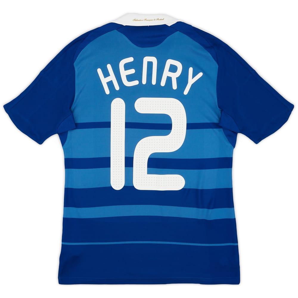 2008-09 France Home Shirt Henry #12 - 8/10 - (S)