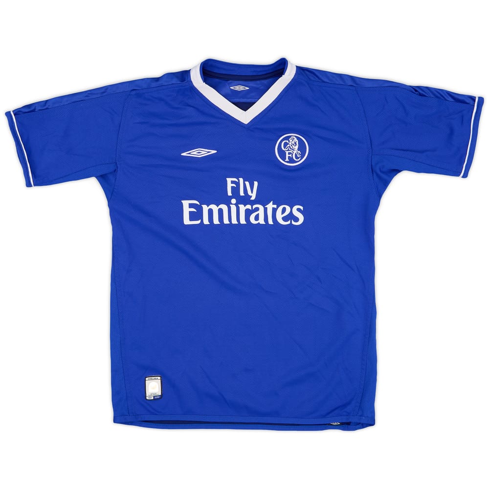 2003-05 Chelsea Home Shirt - 8/10 - (XL.Boys)