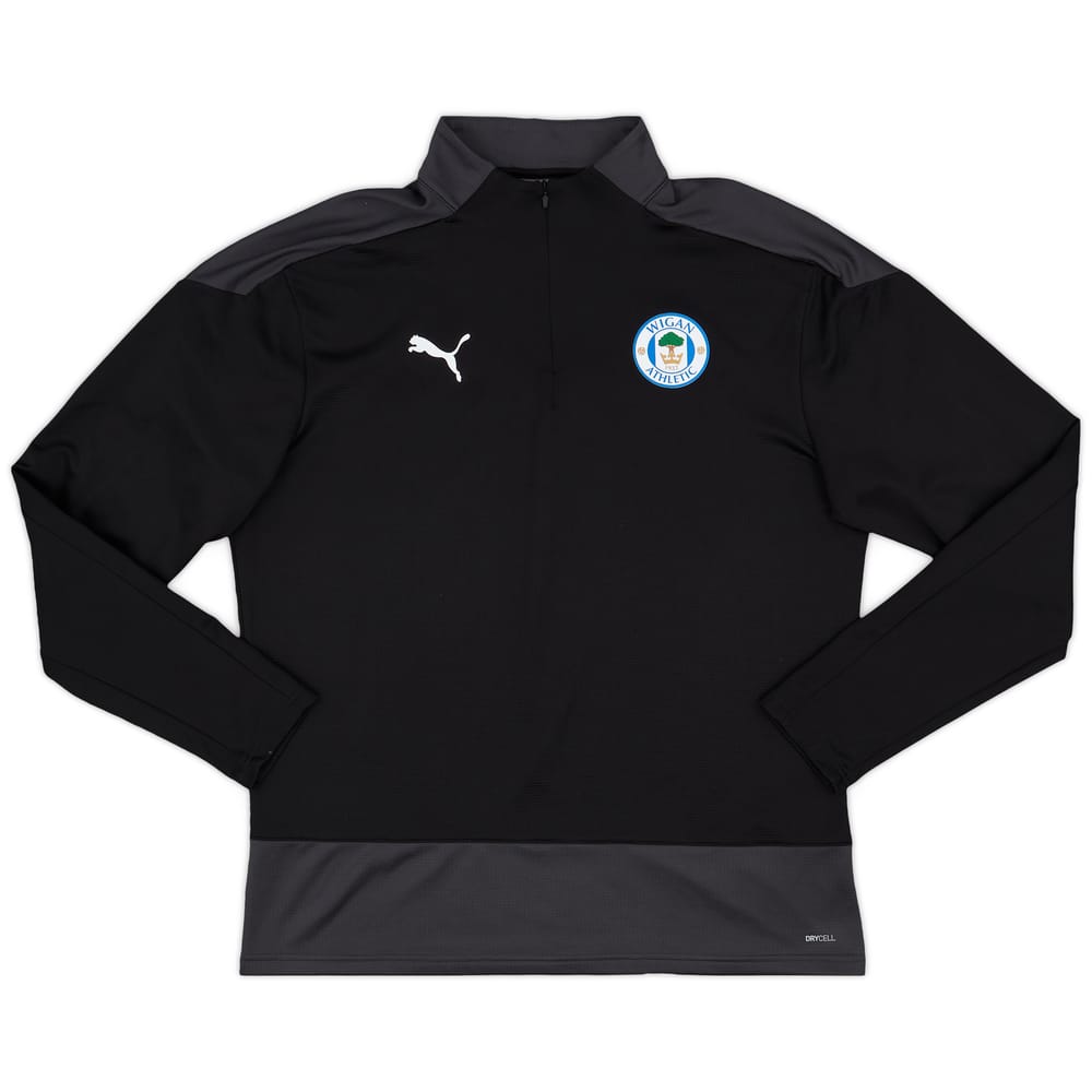 2019-20 Wigan Puma 1/4 Zip Drill Top - 10/10 - (XL)