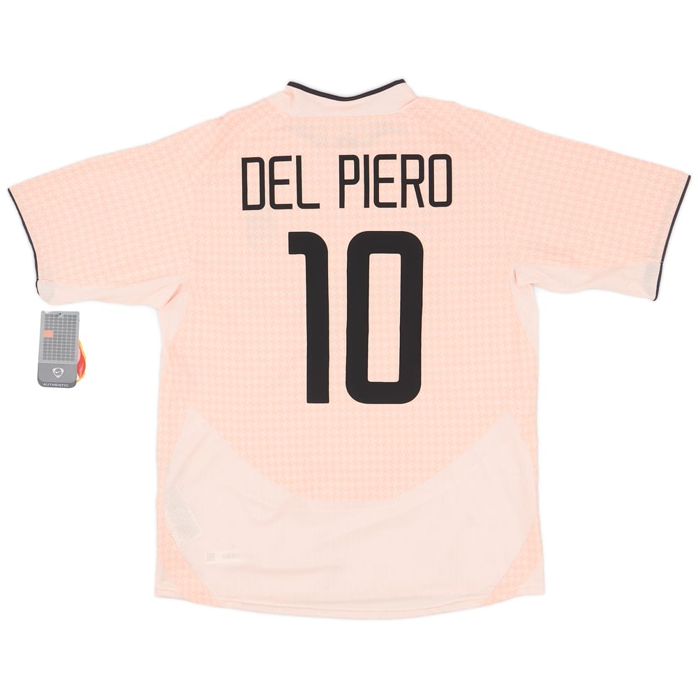 2003-04 Juventus Away Shirt Del Piero #10 (L)