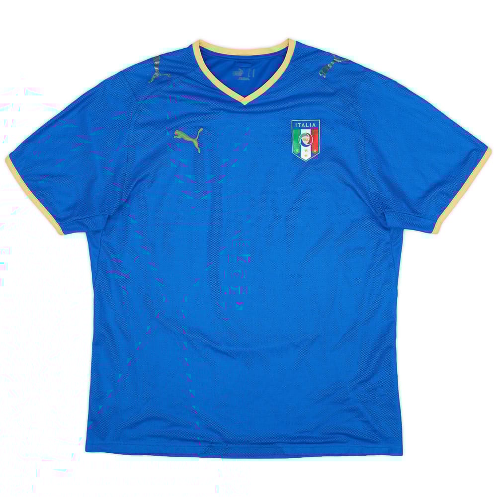 2007-08 Italy Home Shirt - 4/10 - (XL)