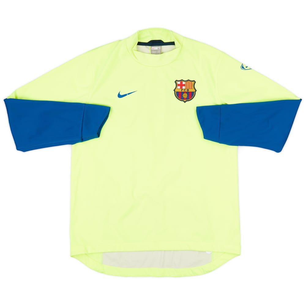 2009-10 Barcelona Nike Drill Top - 9/10 - (M)
