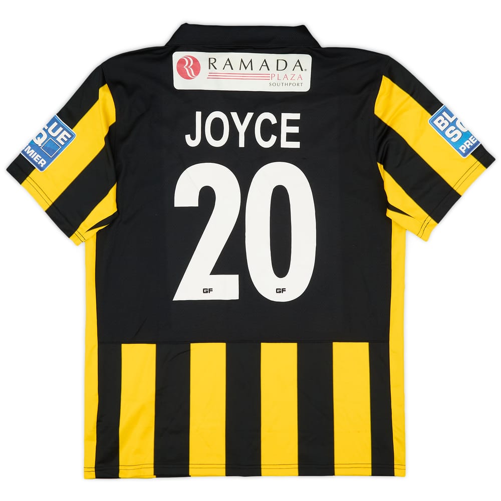 2012-13 Southport Match Issue Home Shirt Joyce #20