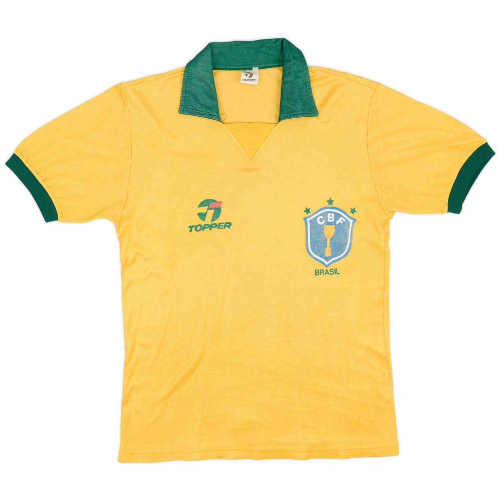1990 Brazil Home Shirt - 6/10 - (S)