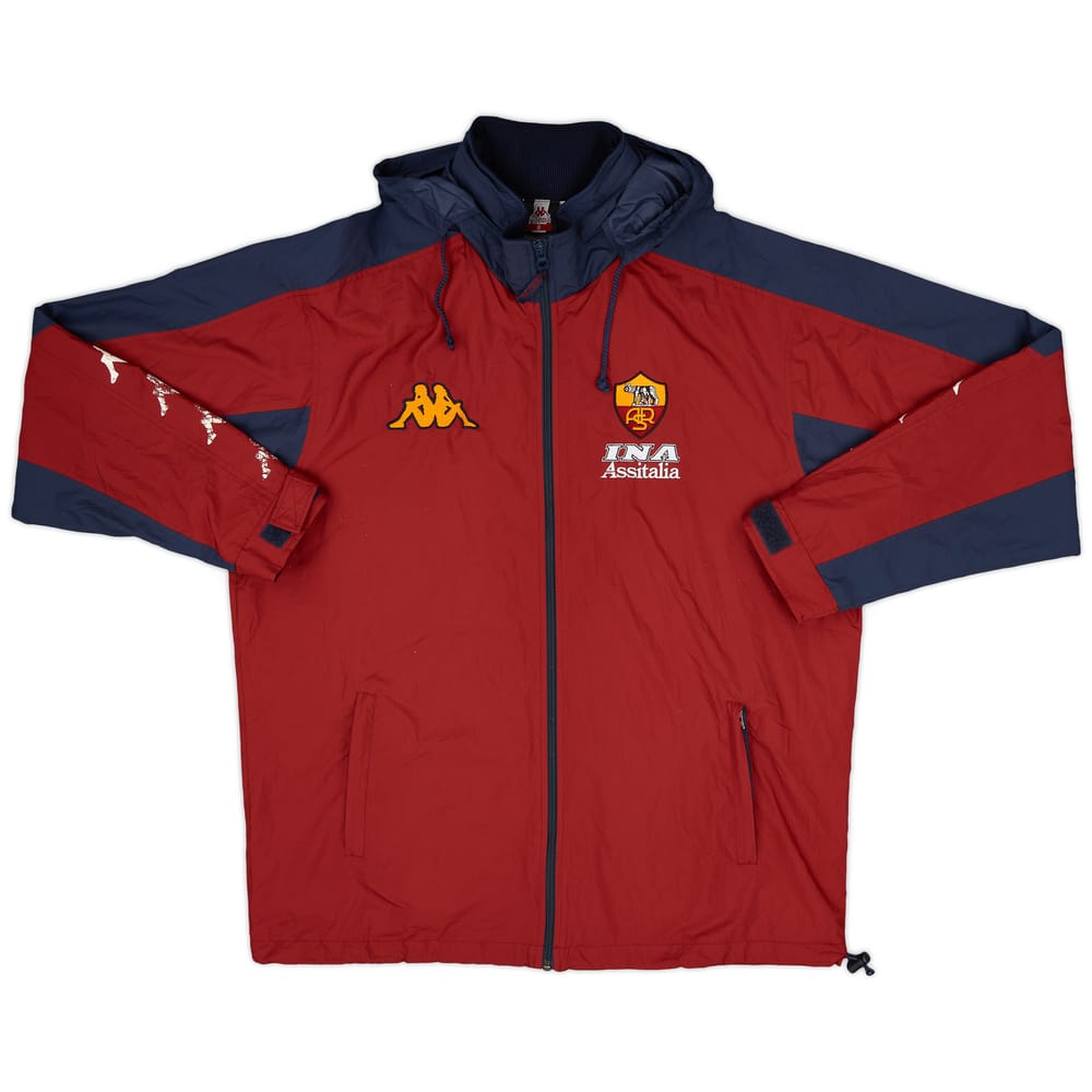 2000-01 Roma Kappa Hooded Track Jacket - 5/10 - (XL)