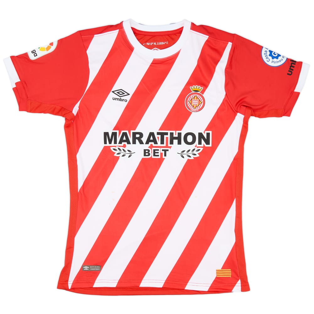 2018-19 Girona Home Shirt - 8/10 - (XL.Boys)