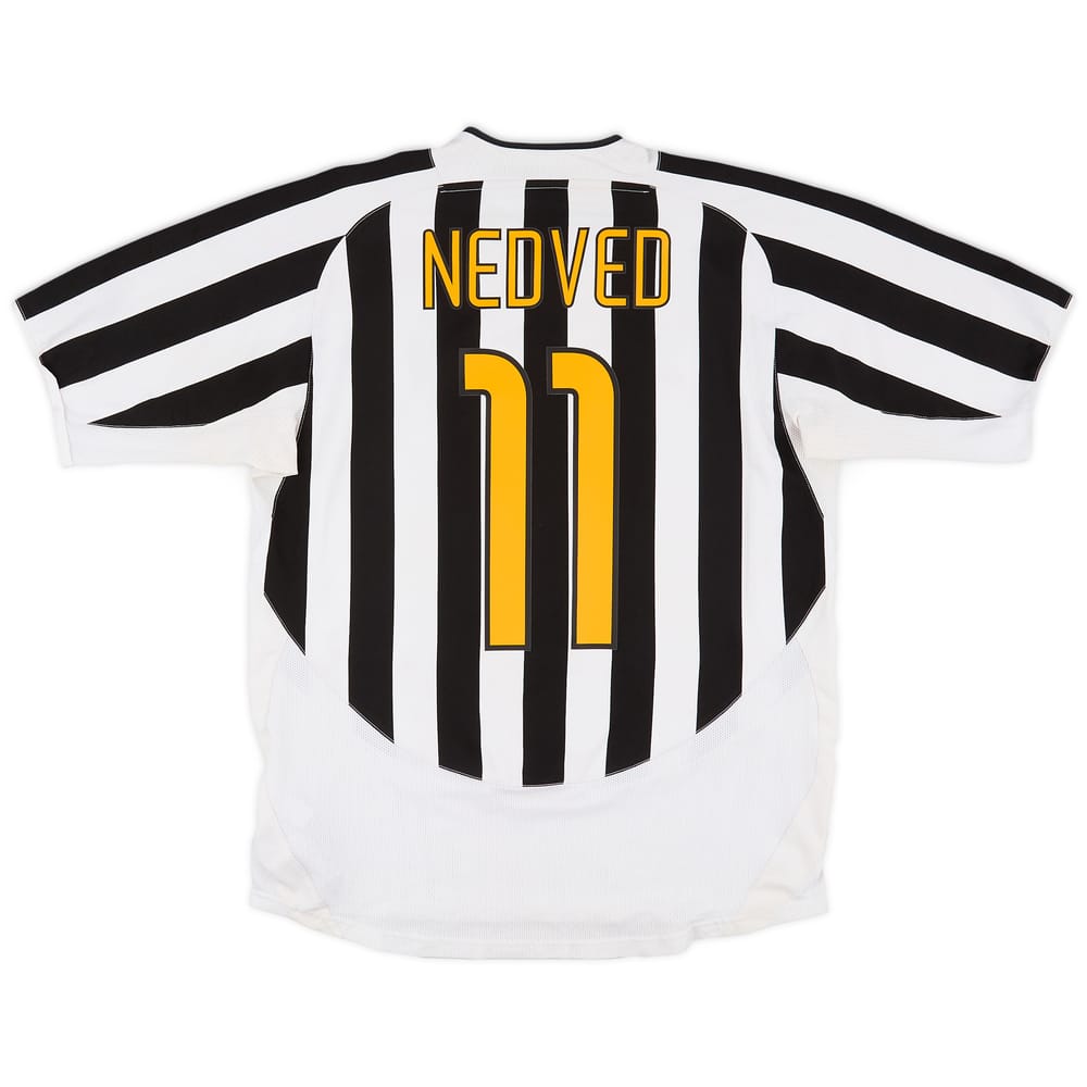 2003-04 Juventus Home Shirt Nedved #11 - 8/10 - (L)
