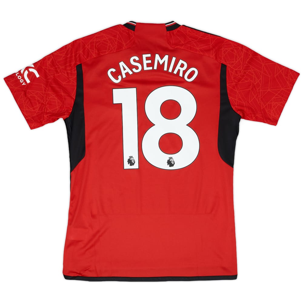 2023-24 Manchester United Home Shirt Casemiro #18 (L)