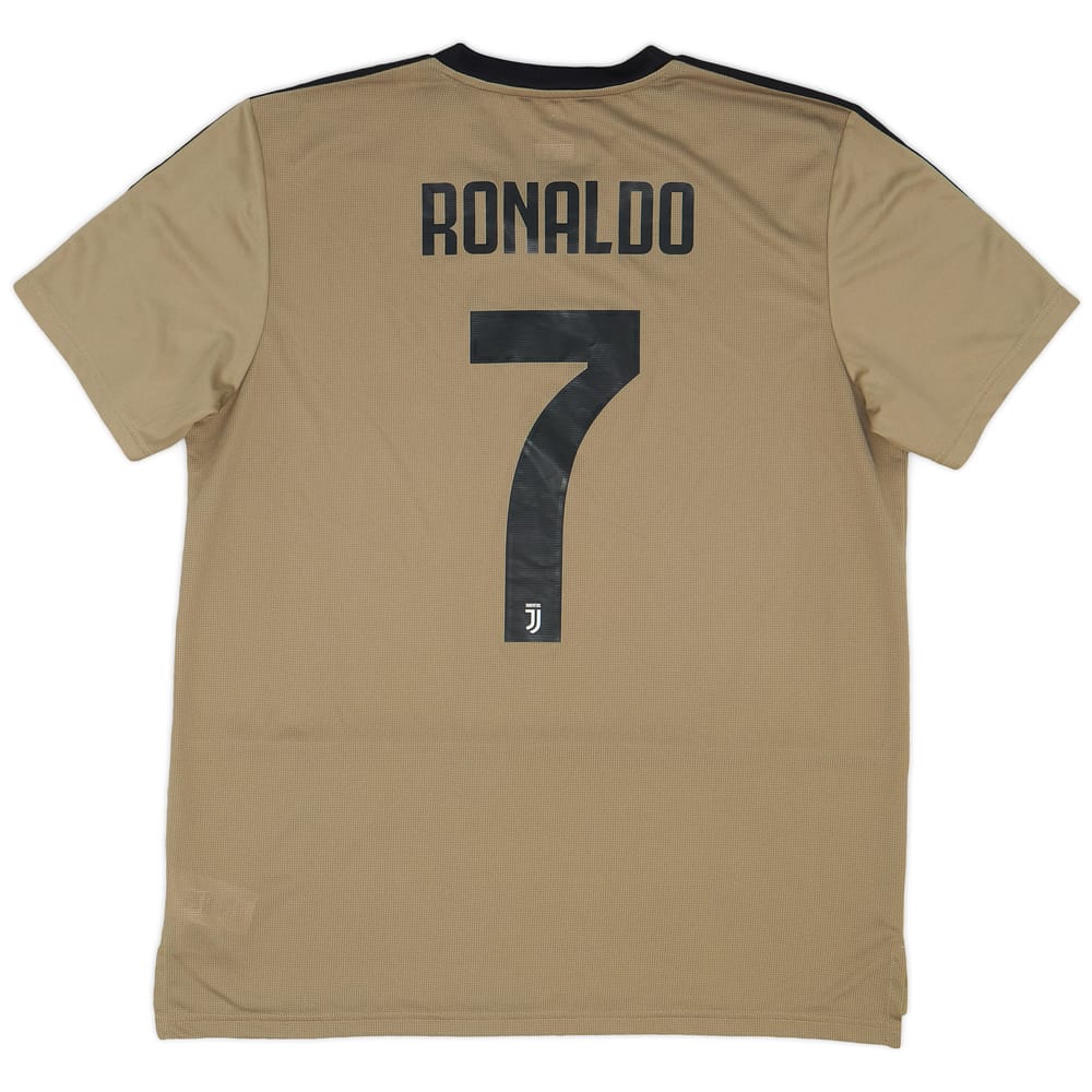 2018-19 Juventus adidas Training Shirt Ronaldo #7 - 9/10 - (L)