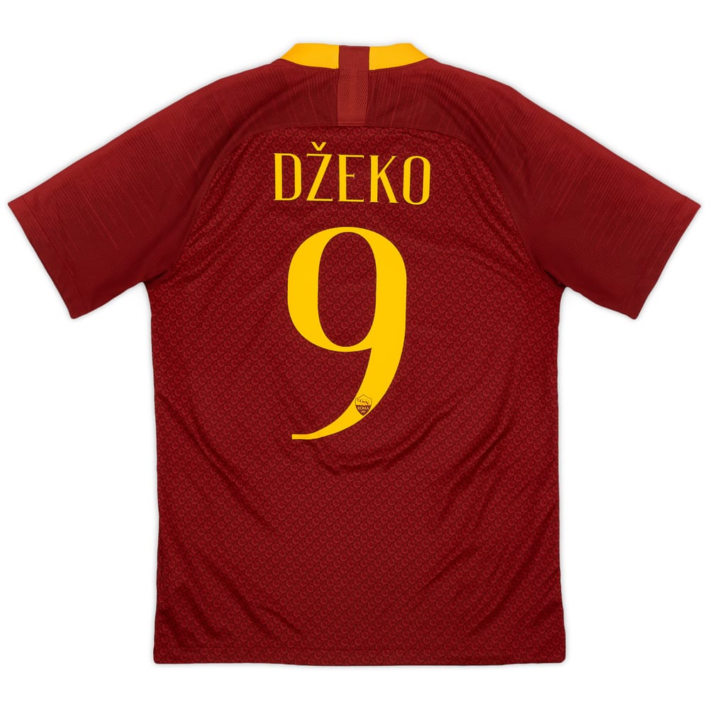 2018-19 Roma Home Shirt Dzeko #9 - 9/10 - (S)