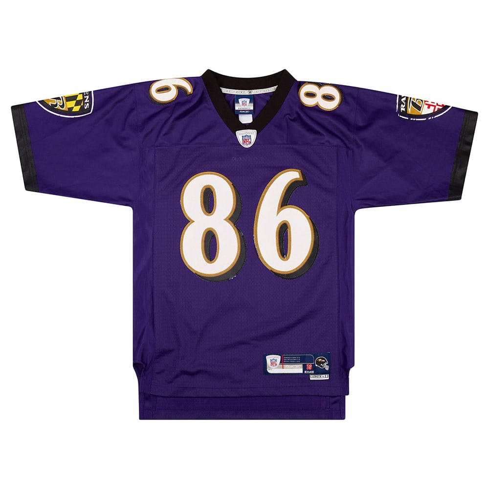 2007 Baltimore Ravens Heap #86 Reebok Premier Jersey (Home) S