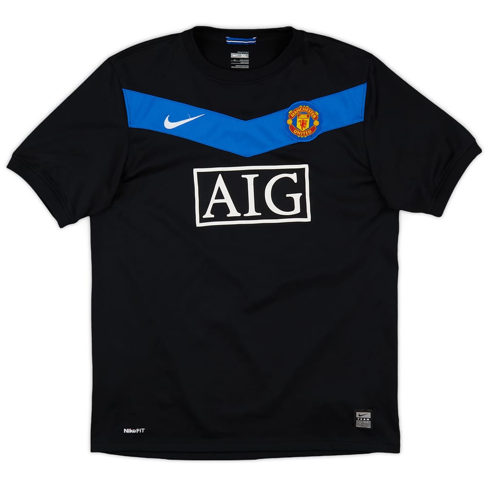 2009-10 Manchester United Away Shirt - 8/10 - (XL.Boys)
