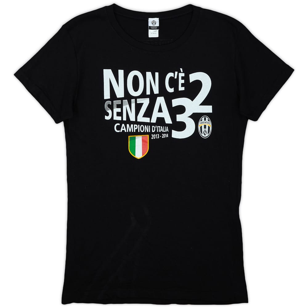 2013-14 Juventus 'Campioni D'Italia' Graphic Tee - 8/10 - (S)