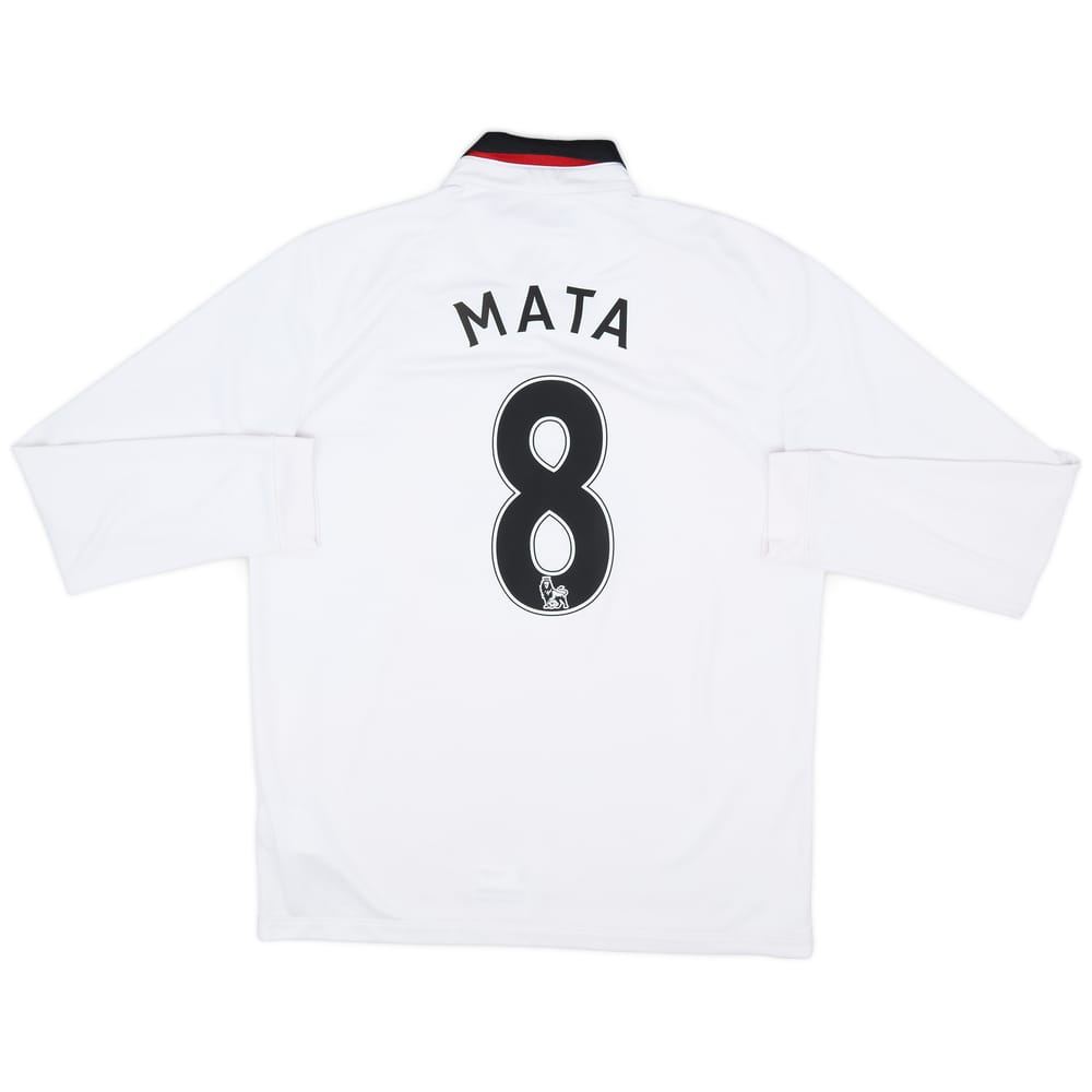 2014-15 Manchester United Away L/S Shirt Mata #8 - 6/10 - (L)