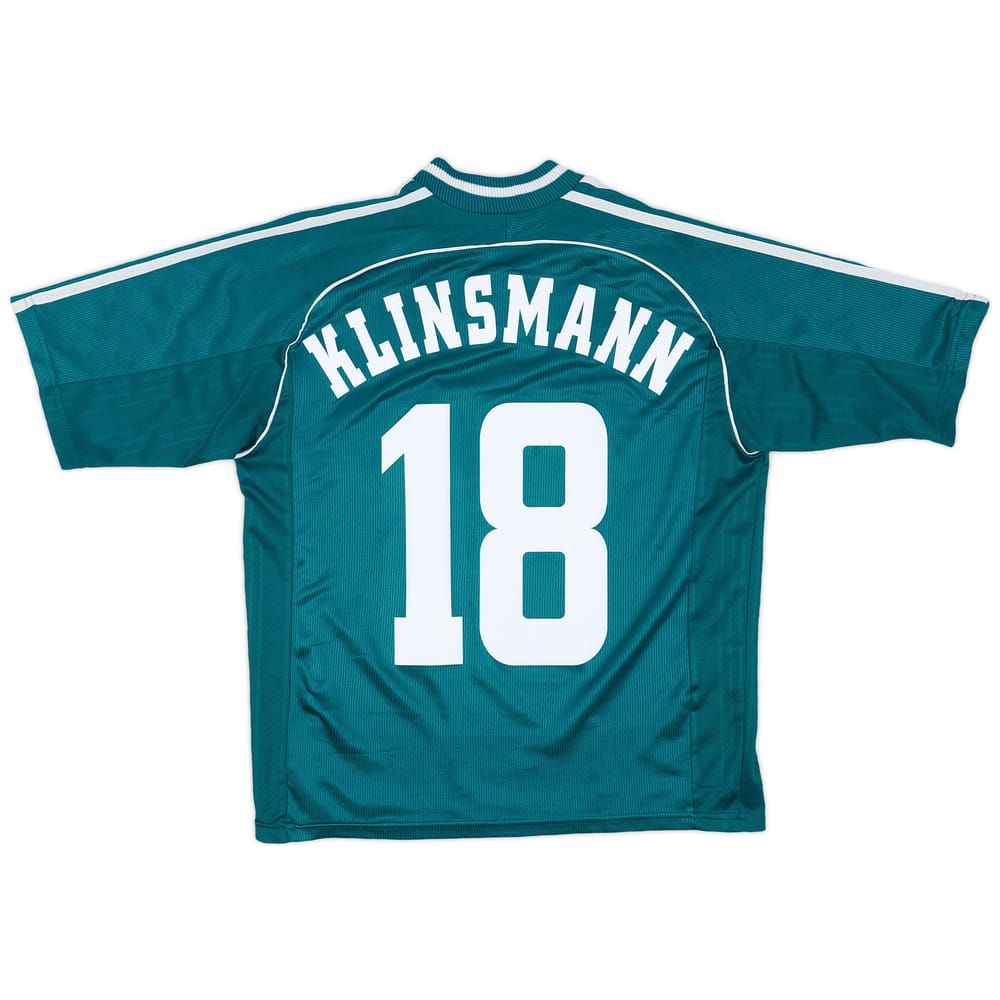 1998-00 Germany Away Shirt Klinsmann #18 - 6/10 - (S)