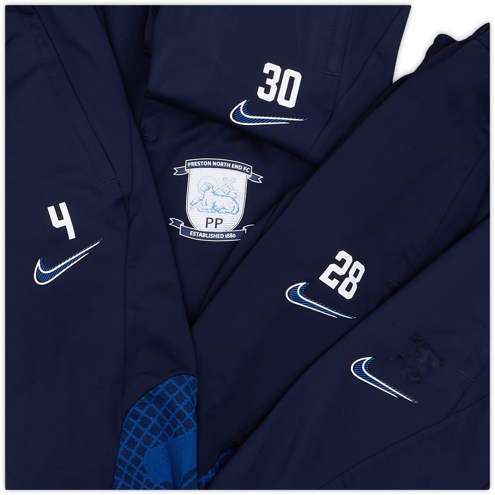 2022-23 Preston North End Player Issue Training Pants/Bottoms # - 7/10 - (M)