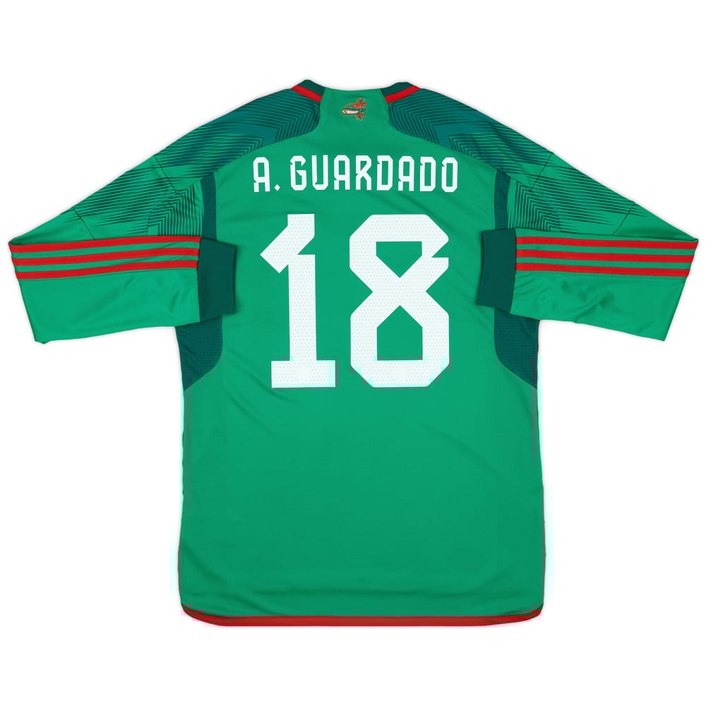 2022-23 Mexico Home L/S Shirt A.Guardado #18