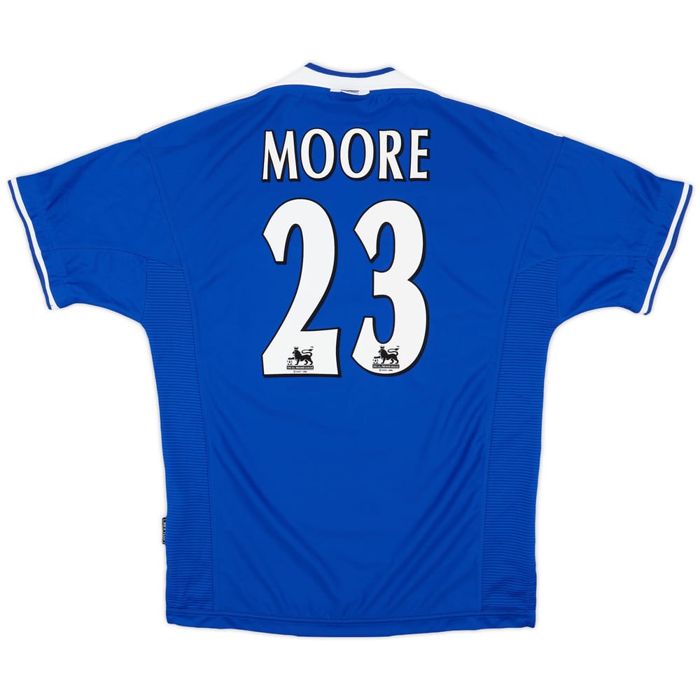 1999-00 Everton Home Shirt Moore #23 - 8/10 - (L)