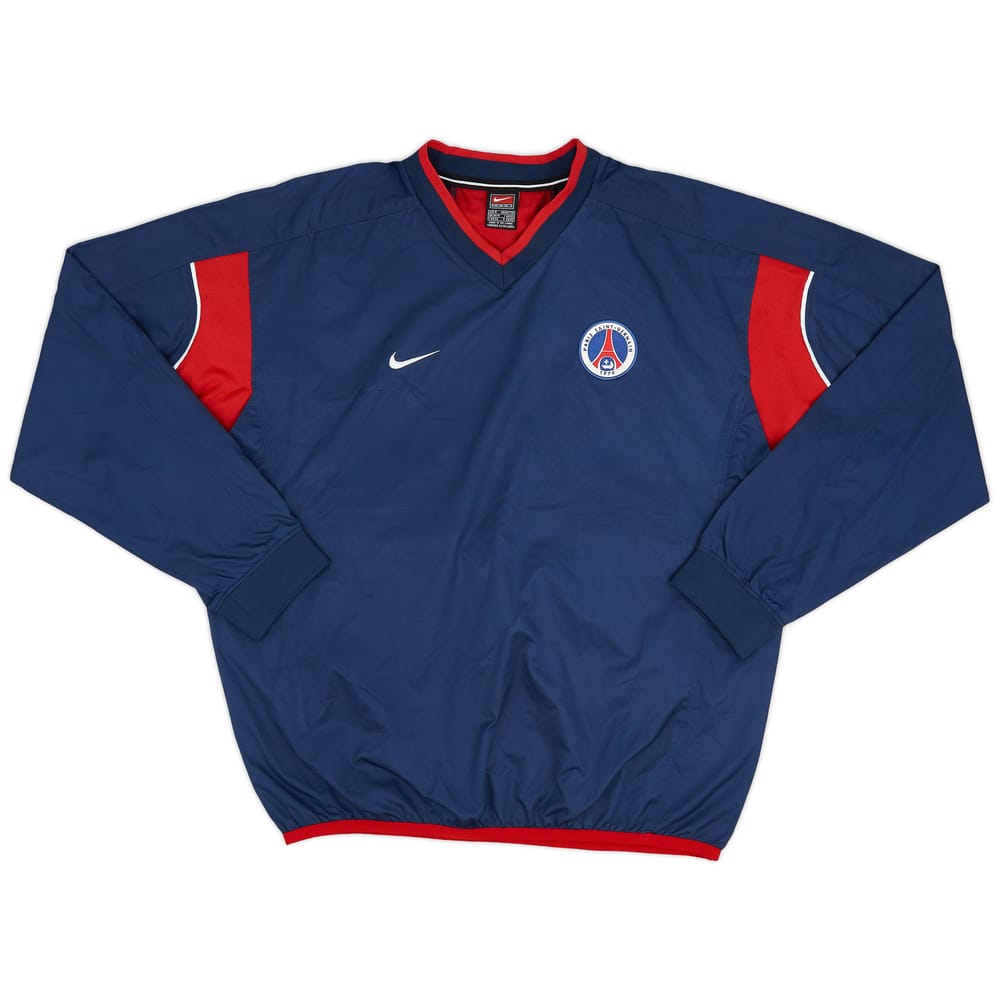 2001-02 Paris Saint-Germain Nike Training Top - 8/10 - (M)