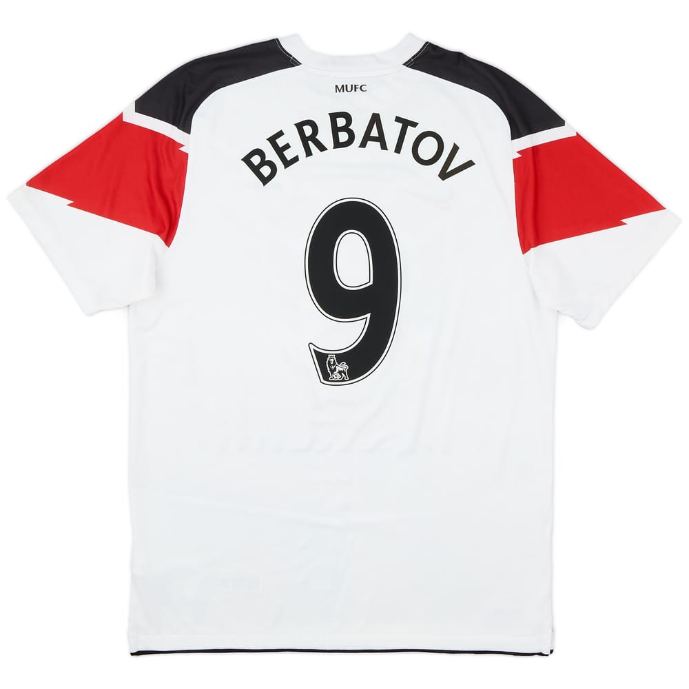 2010-12 Manchester United Away Shirt Berbatov #9 - 9/10 - (M)