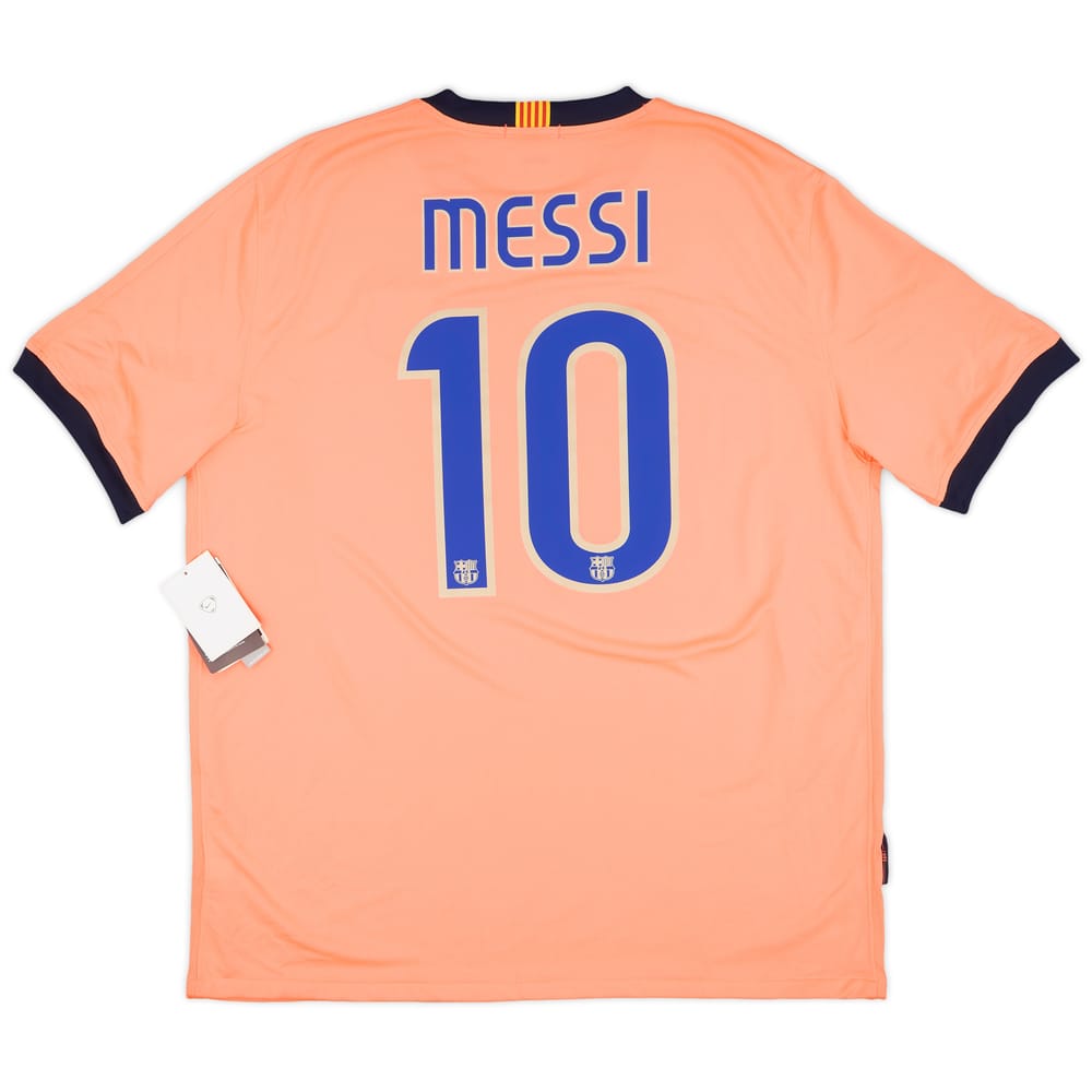 2009-10 Barcelona Away Shirt Messi #10 (XL)