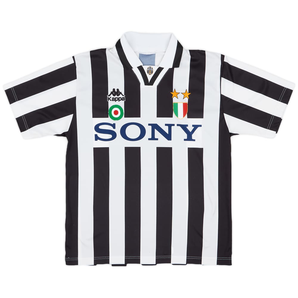 1995-97 Juventus Basic Home Shirt - 9/10 - (M)