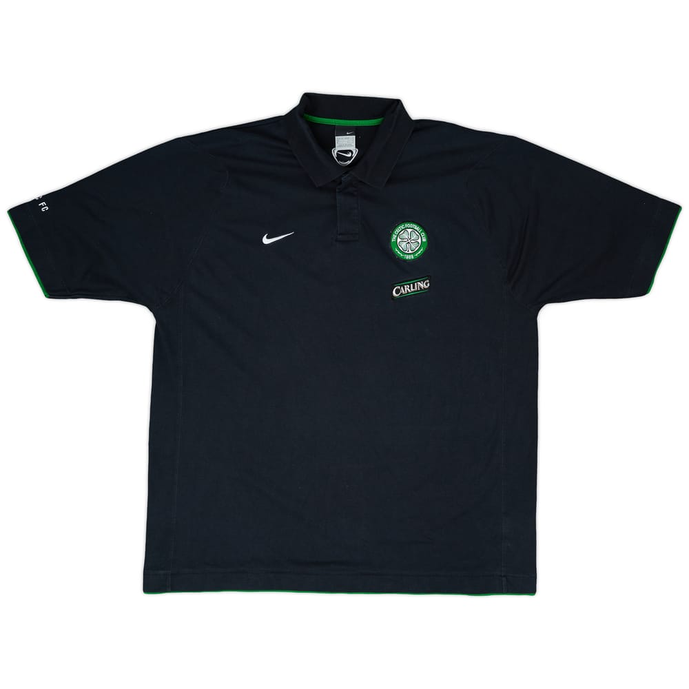 2005-06 Celtic Nike Polo Shirt - 9/10 - (3XL)