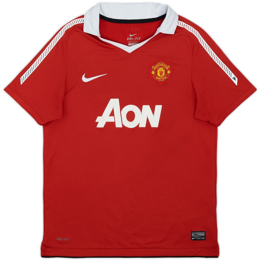 2010-11 Manchester United Home Shirt - 6/10 - (L.Boys)