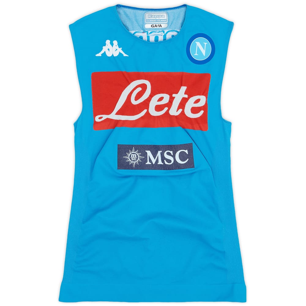 2016-17 Napoli Kappa Training Vest - 6/10 - (XL/XXL)