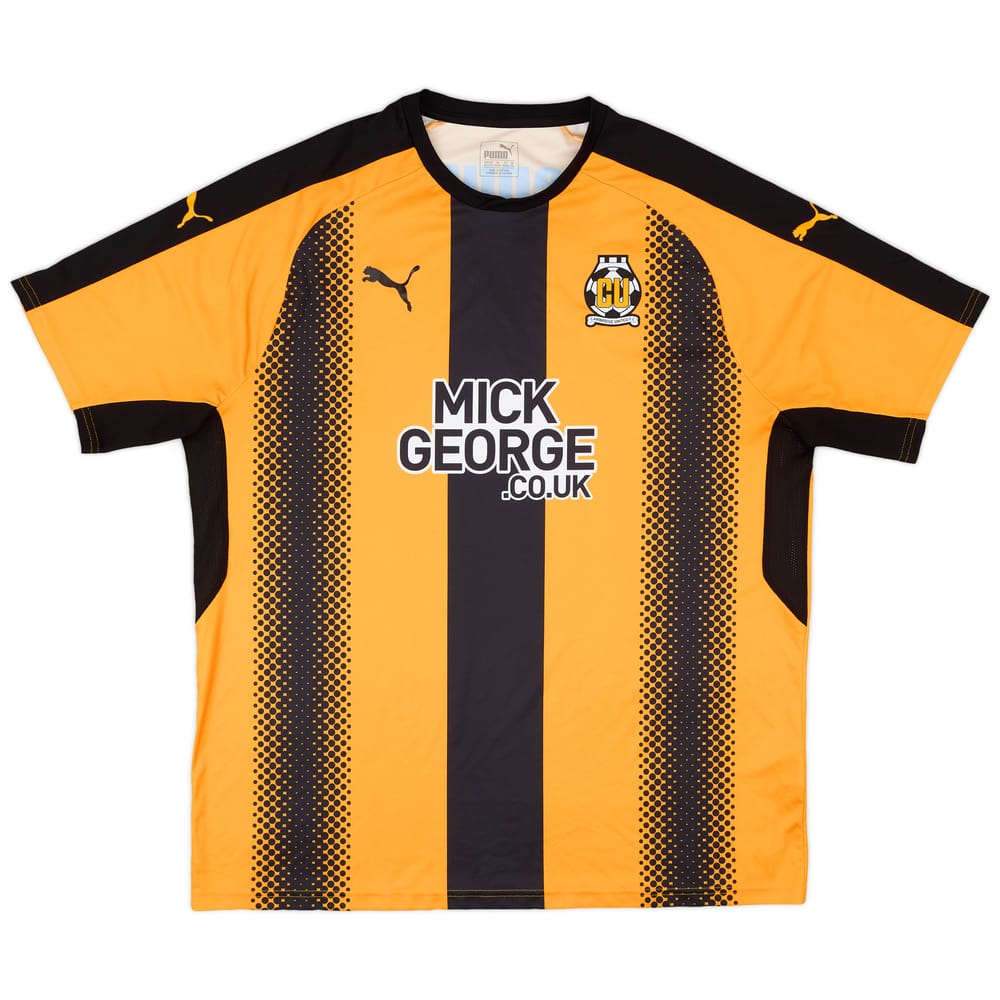 2017-18 Cambridge United Home Shirt - 9/10 - (XXL)