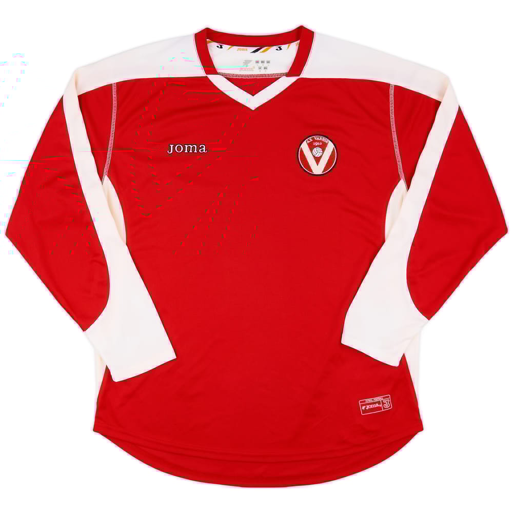 2008-09 AS Varese Home L/S Shirt - 9/10 - (M)
