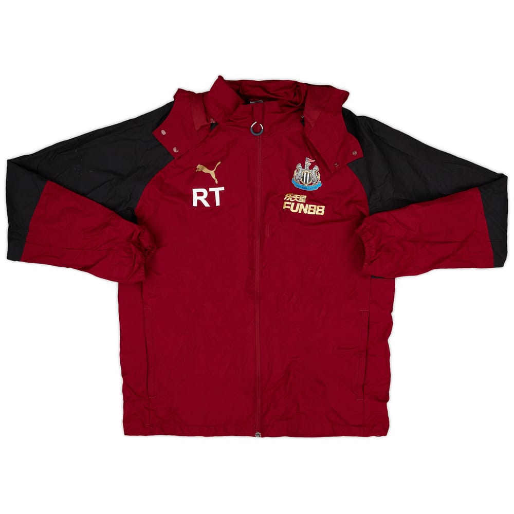 2017-18 Newcastle Staff Issue Puma Hooded Rain Jacket RT - 6/10 - (L)