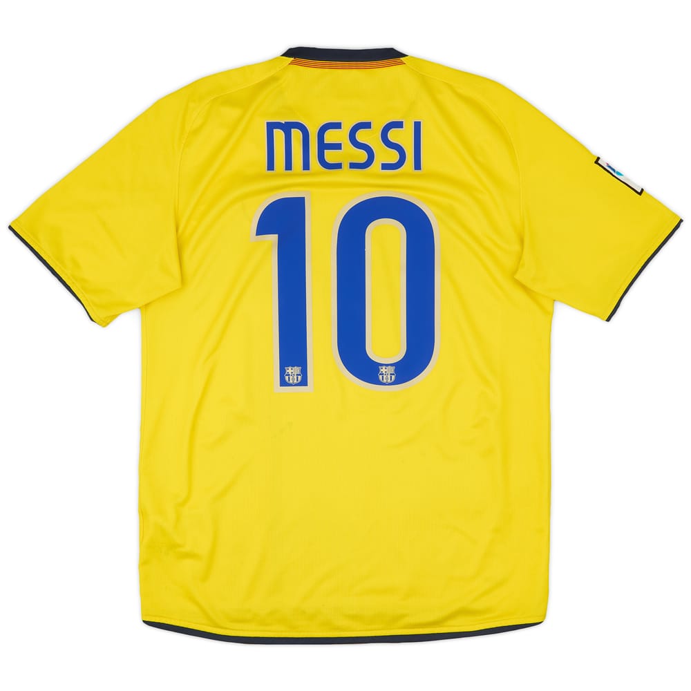 2008-10 Barcelona Away Shirt Messi #10 - 6/10 - (M)