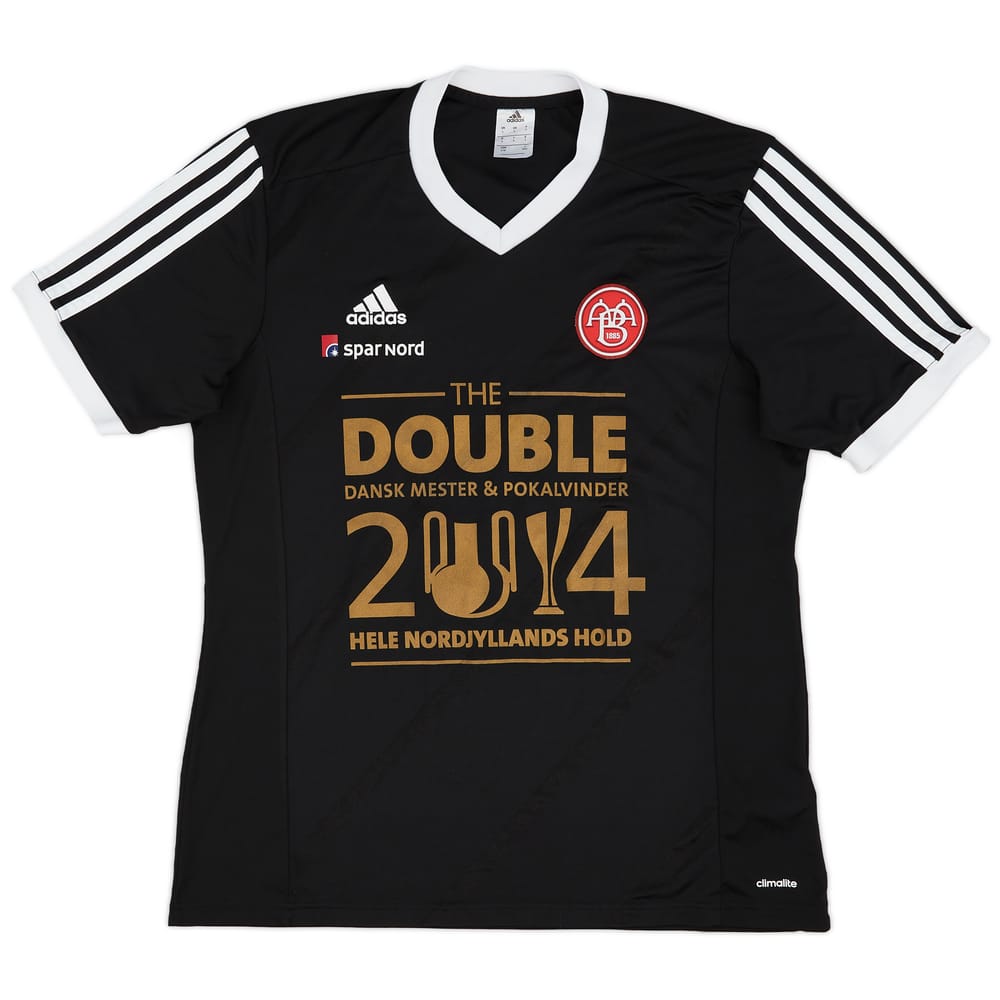 2014-15 Aalborg adidas 'The Double' Shirt - 9/10 - (L)