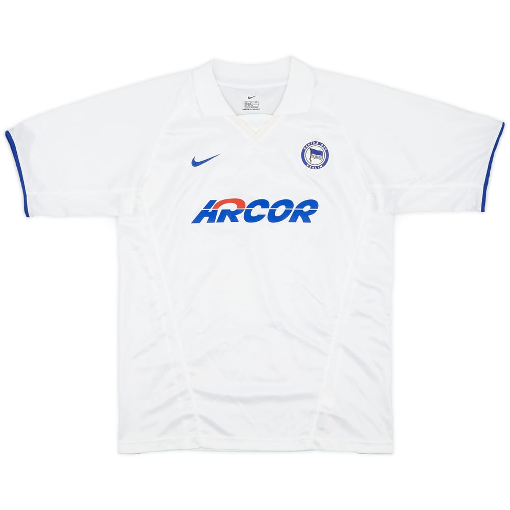 2002-04 Hertha Berlin Away Shirt - 8/10 - (XL.Boys)