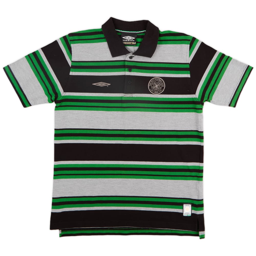 2002-03 Celtic Umbro Polo Shirt - 9/10 - (M)