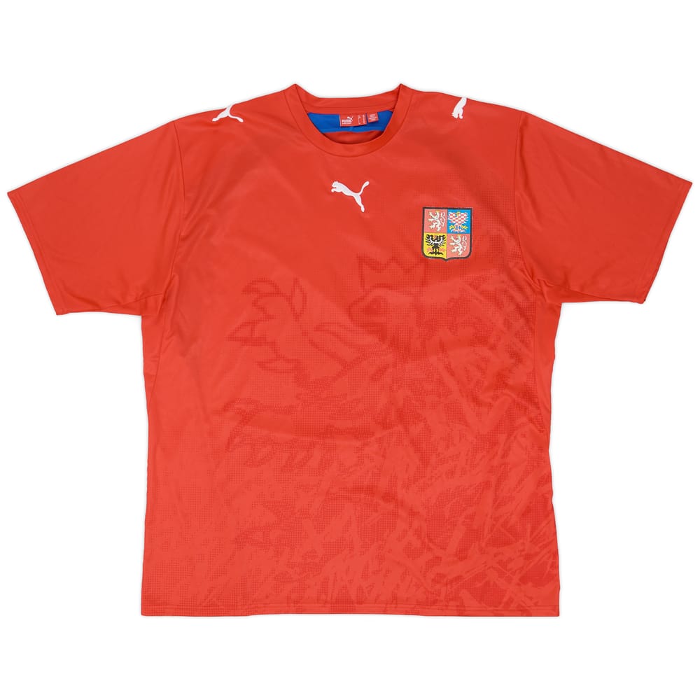 2006-08 Czech Republic Basic Home Shirt - 6/10 - (XL)