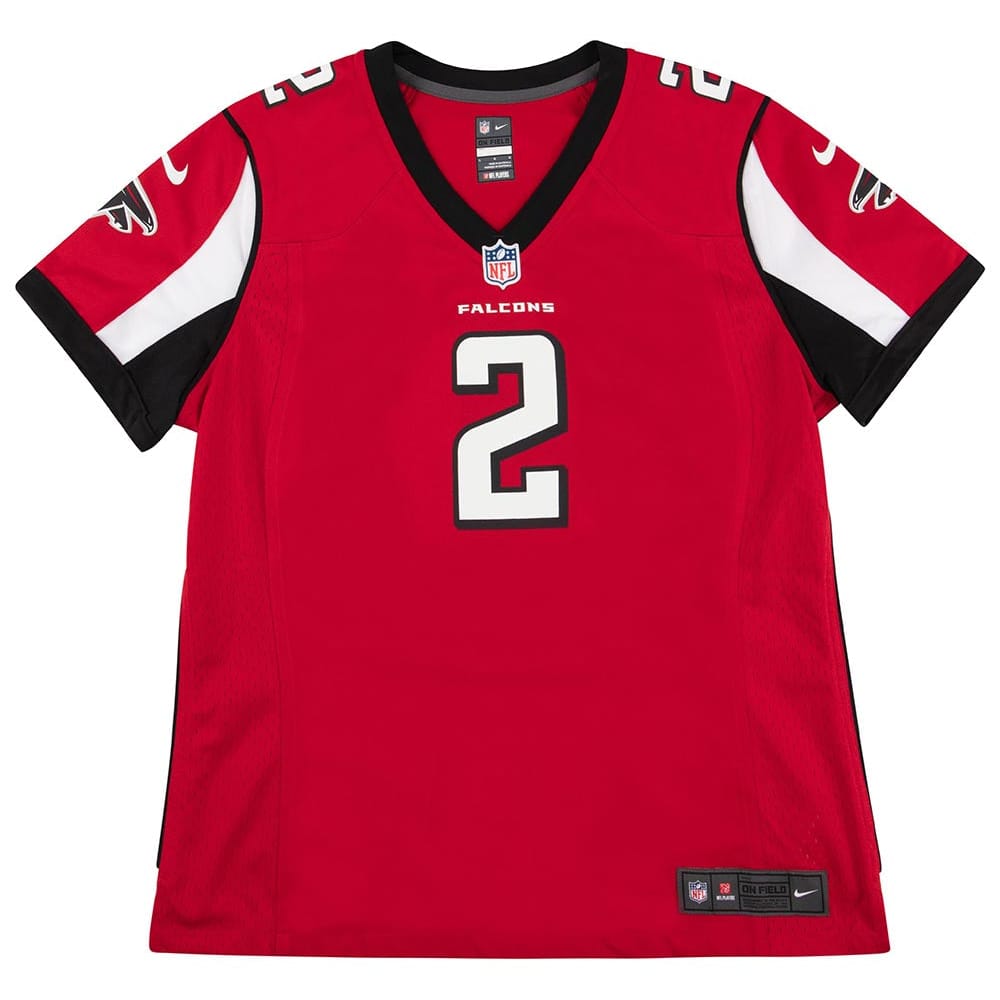 2012-16 Atlanta Falcons Ryan #2 Nike Game Jersey (Home) Womens (L)