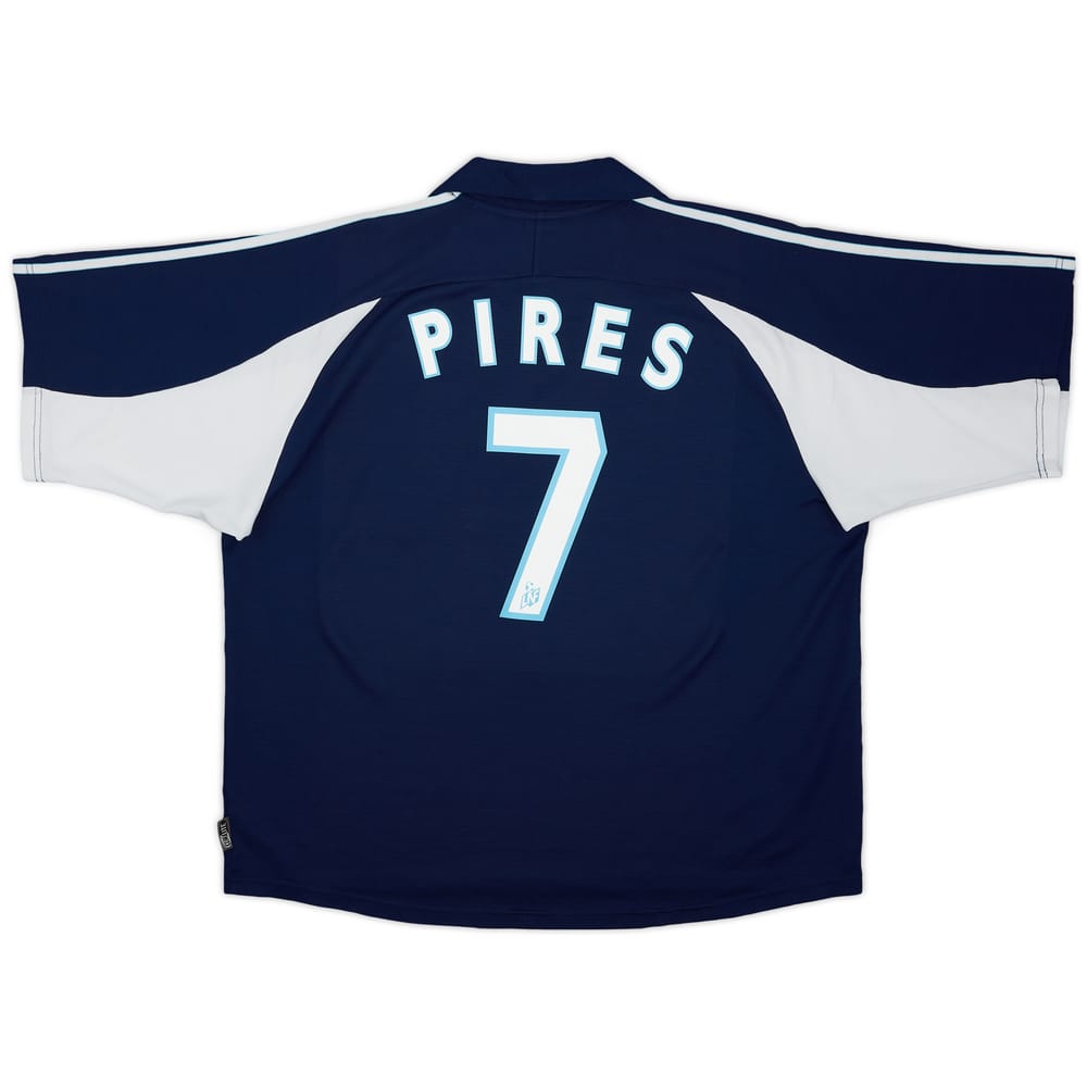 1999-00 Olympique Marseille Away Shirt Pires #7 - 6/10 - (XL)