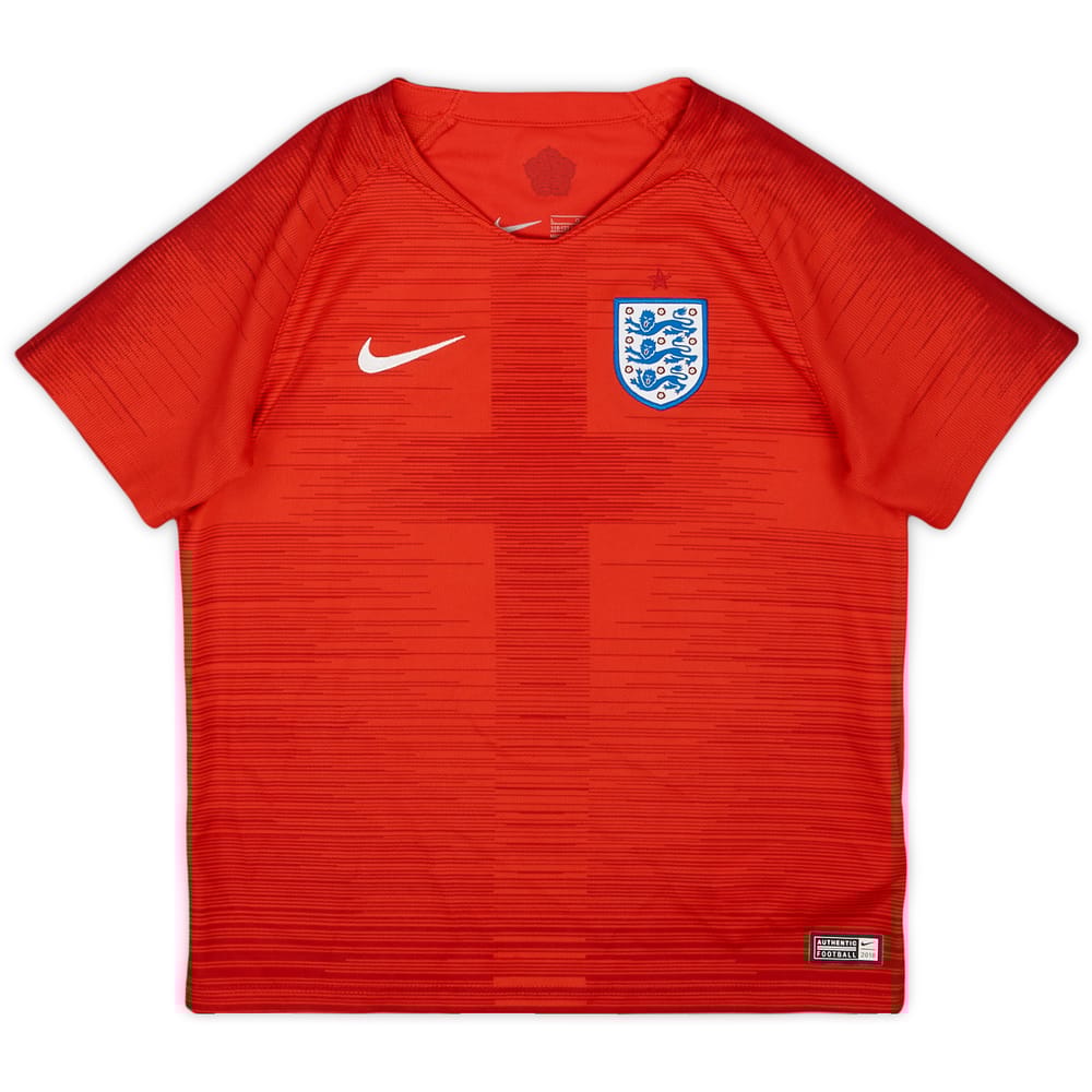 2018-19 England Away Shirt - 8/10 - (6-7 Years)