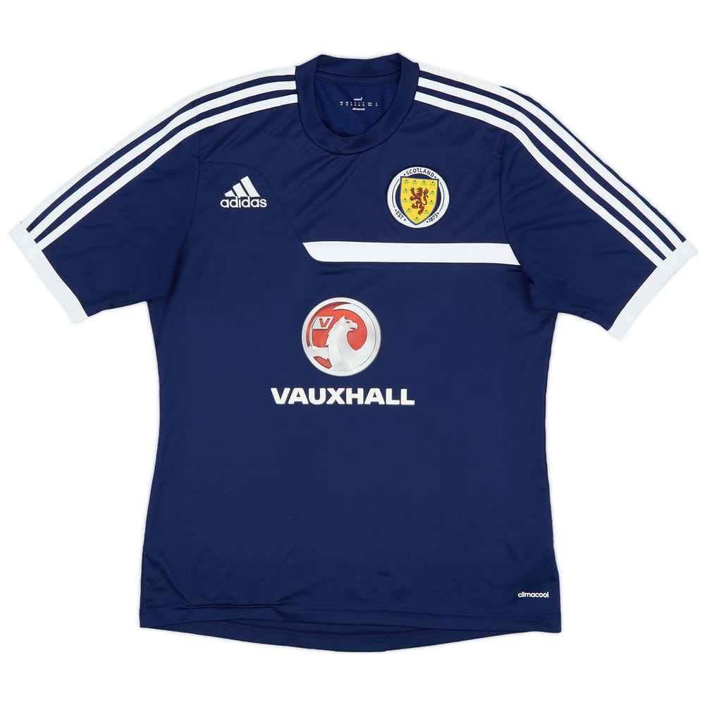 2013-14 Scotland adidas Training Shirt - 8/10 - (M)