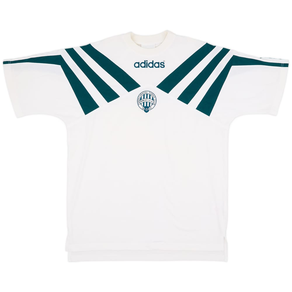 1996-97 Ferencvaros adidas Training Shirt - 8/10 - (XXL)