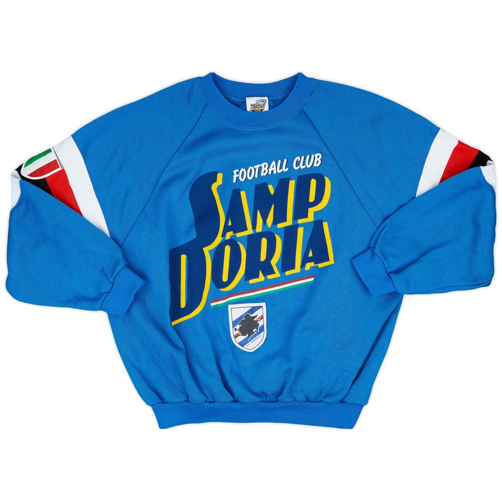 1990-91 Sampdoria Le Felpe Dei Grandi Club Sweat Top - 8/10 - (L)