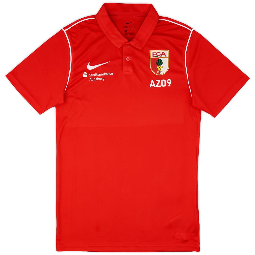 2020-21 FC Augsburg Nike Polo Shirt - 8/10 - (S)