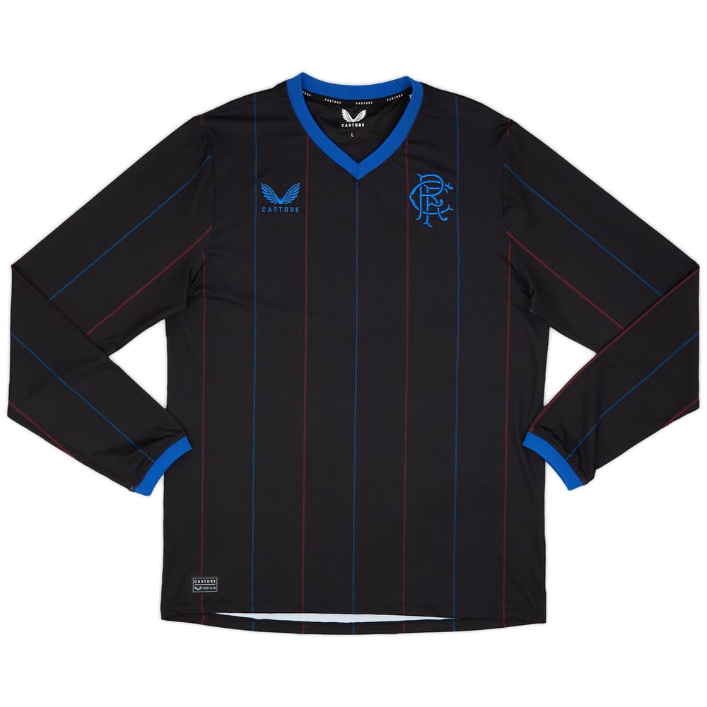 2022-23 Rangers Authentic Fourth L/S Shirt - As New