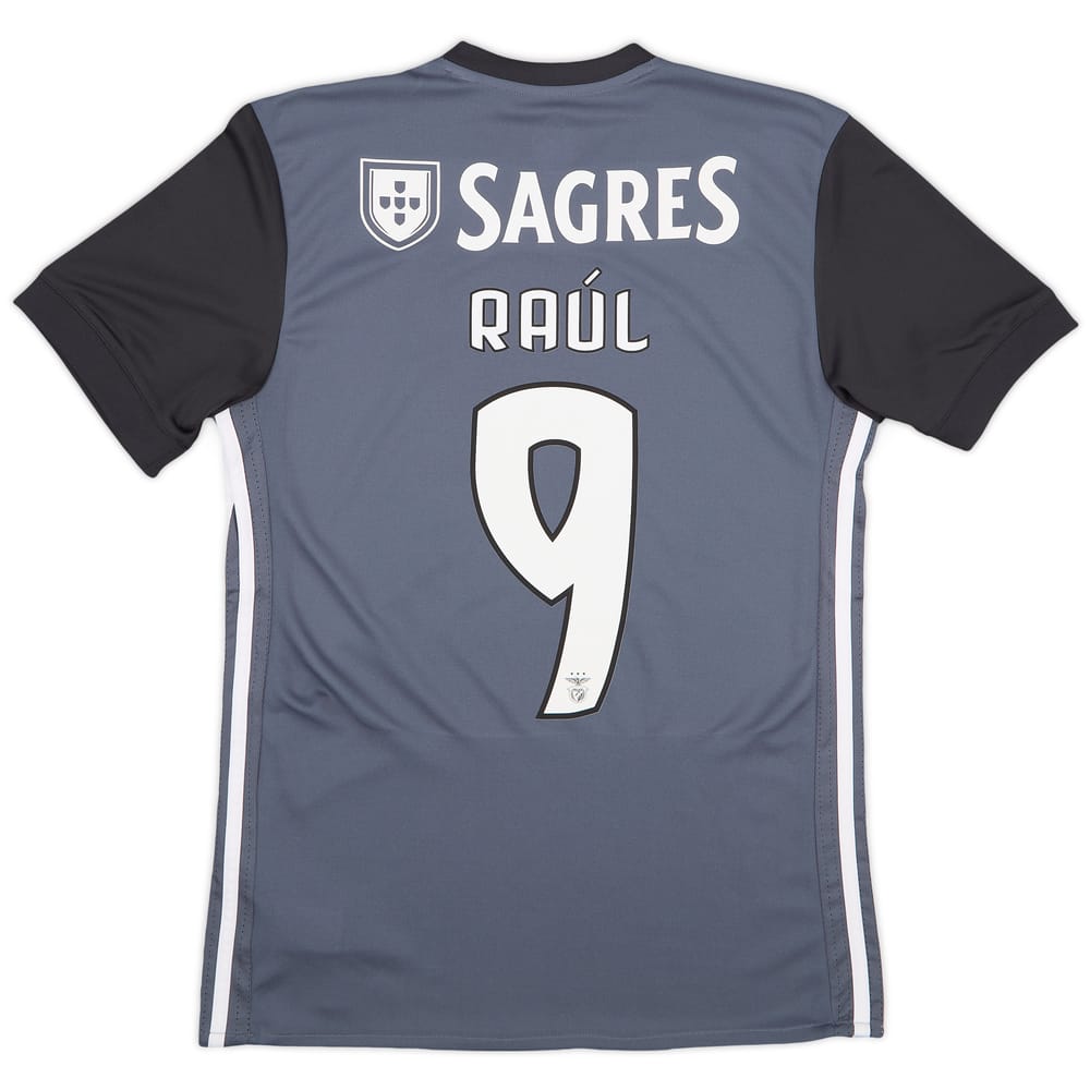 2017-18 Benfica Away Shirt Raul #9 (S)