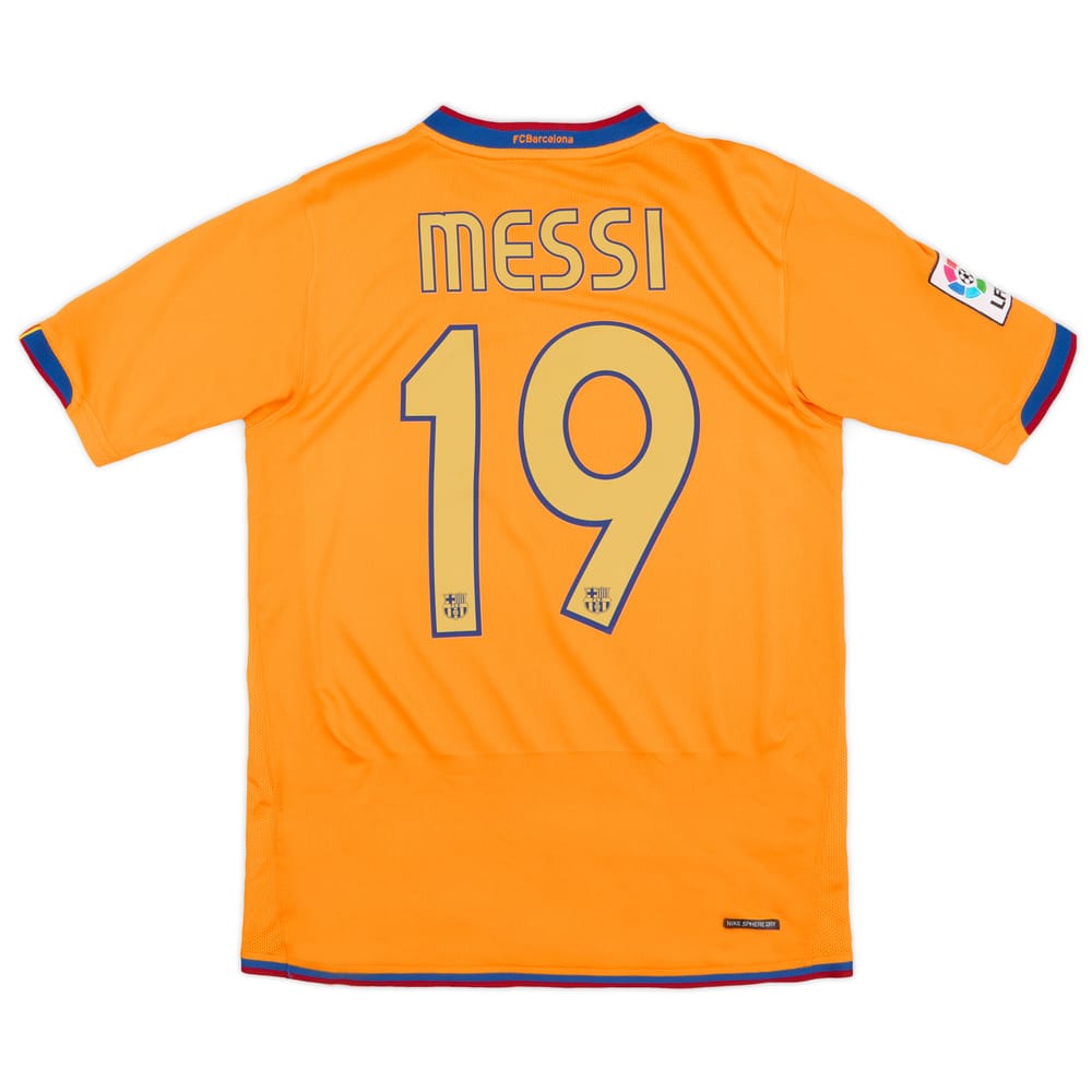 2006-08 Barcelona Away Shirt Messi #19 - 8/10 - (S)